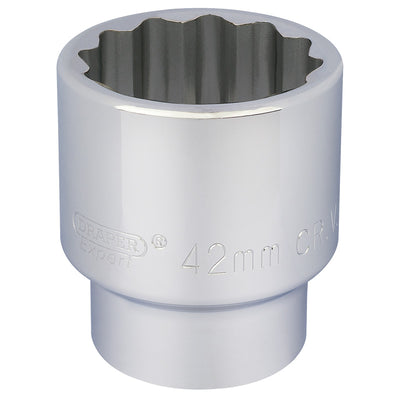 Draper Tools 3/4 Square Drive 12 Point Socket (42mm) DRA16705