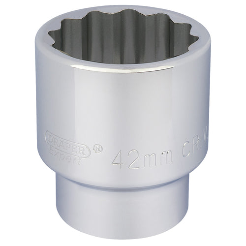Draper Tools 3/4 Square Drive 12 Point Socket (42mm) DRA16705