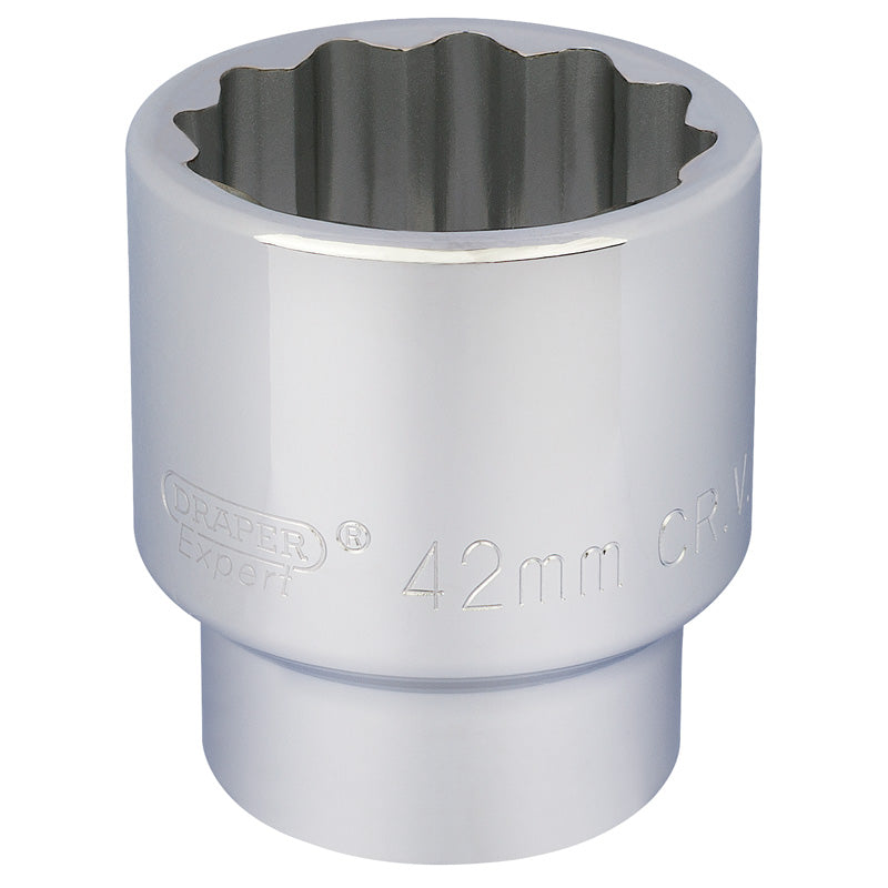 Draper Tools 3/4 Square Drive 12 Point Socket (42mm) DRA16705