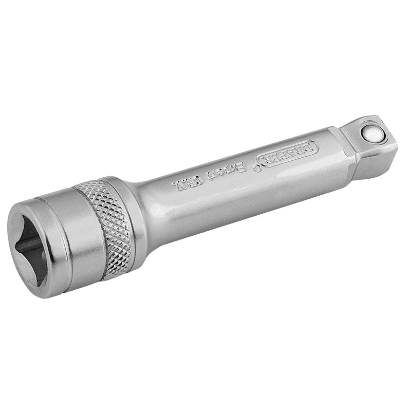 Draper Tools 3/8 Square Drive Satin Chrome Wobble Extension Bar (75mm) DRA16743