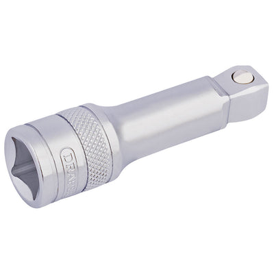Draper Tools 1/2 Square Drive Satin Chrome Wobble Extension Bar (75mm) DRA16761