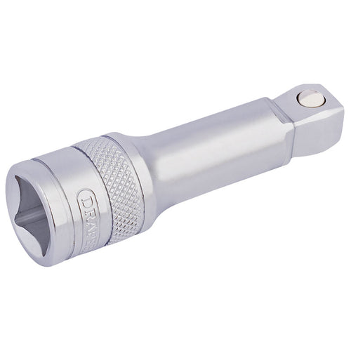 Draper Tools 1/2 Square Drive Satin Chrome Wobble Extension Bar (75mm) DRA16761