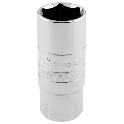 Draper Tools 1/2 Square Drive 14mm Thread 6 Point Spark Plug Socket (21mm Socket) DRA16780