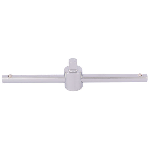 Draper Tools 1/4 Square Drive Satin Chrome Sliding T Bar DRA16786
