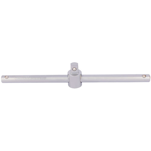 Draper Tools 1/2 Square Drive Satin Chrome Sliding T Bar DRA16790