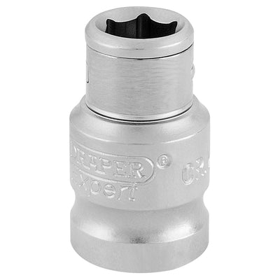 Draper Tools 3/8 Square Drive x 1/4 Hexagon Screwdriver Bit Holding Socket DRA16809