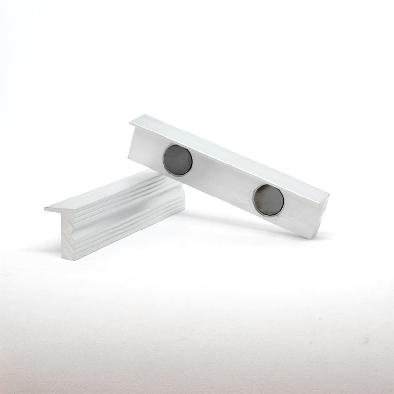 DAWN Polyurethane Plastic Magnetic Backed Soft Jaws For Vices-125mm Smooth 22125