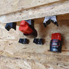 StealthMounts Milwaukee M12 Battery Mounts Black 6 Pack - BM-MW12-BLK-6