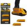 StealthMounts DeWalt XR & FlexVolt Magnetic Bit Holders Yellow 2 Pack - BH-DW-YLW-2