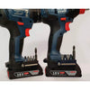 StealthMounts Bosch 18V Magnetic Bit Holders Blue 2 Pack - BH-BO-BLU-2
