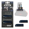 StealthMounts Bosch 18V Magnetic Bit Holders Blue 2 Pack - BH-BO-BLU-2