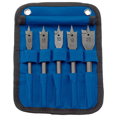 Draper Tools Flat Wood Bit Set (5 piece) DRA17426