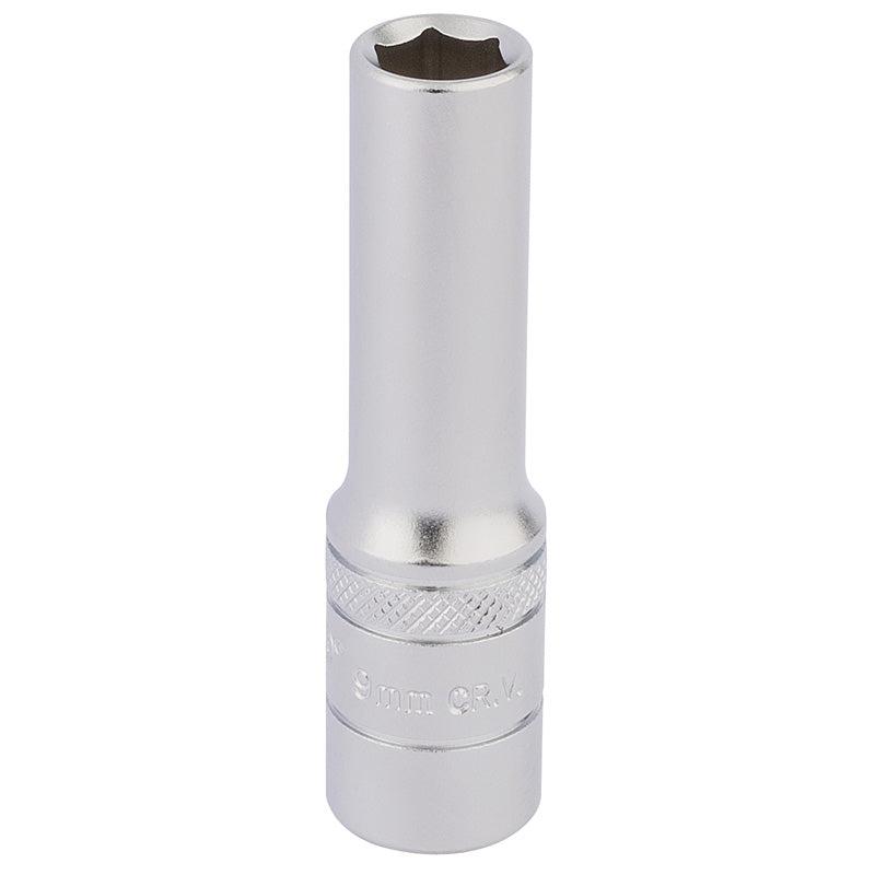 Draper Tools 3/8 Square Drive Hi-Torq® 6 Point Deep Socket (9mm) DRA17543