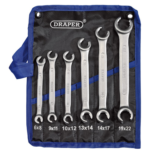 Draper Tools Flare Nut Spanner Set (6 Piece) DRA17759