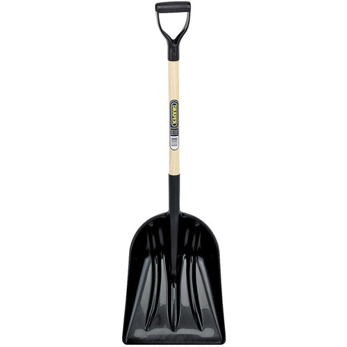 Draper Tools Rubble and Debris/Multi-Purpose ABS Shovel with Hardwood Shaft DRA19177