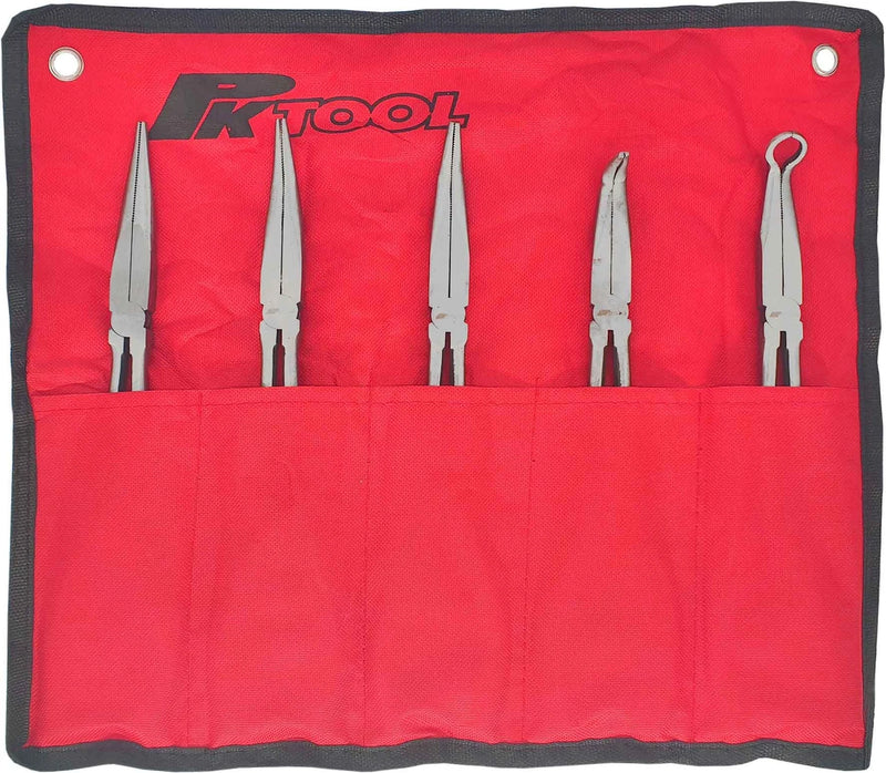PK Tools 5pc 280mm Long Reach Long Nose Plier Set - PT20120