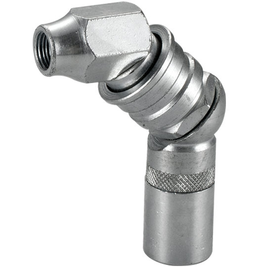 No.10-036 - 360Â° Swivel Quick Connect Grease Gun Coupler