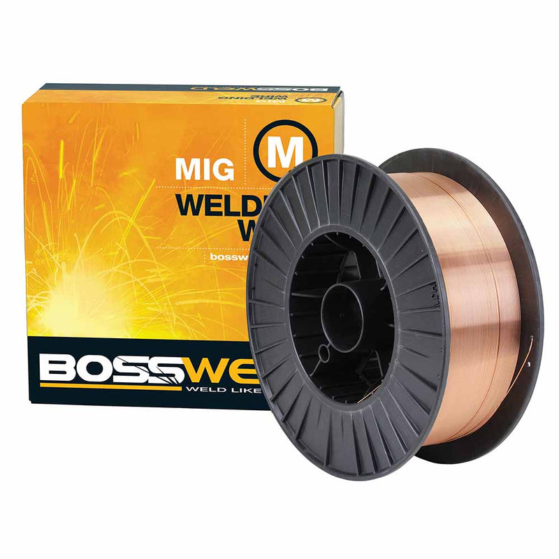 BOSSWELD S6 Layer Wound Mig Wire-0.6mm 15kg 200006N