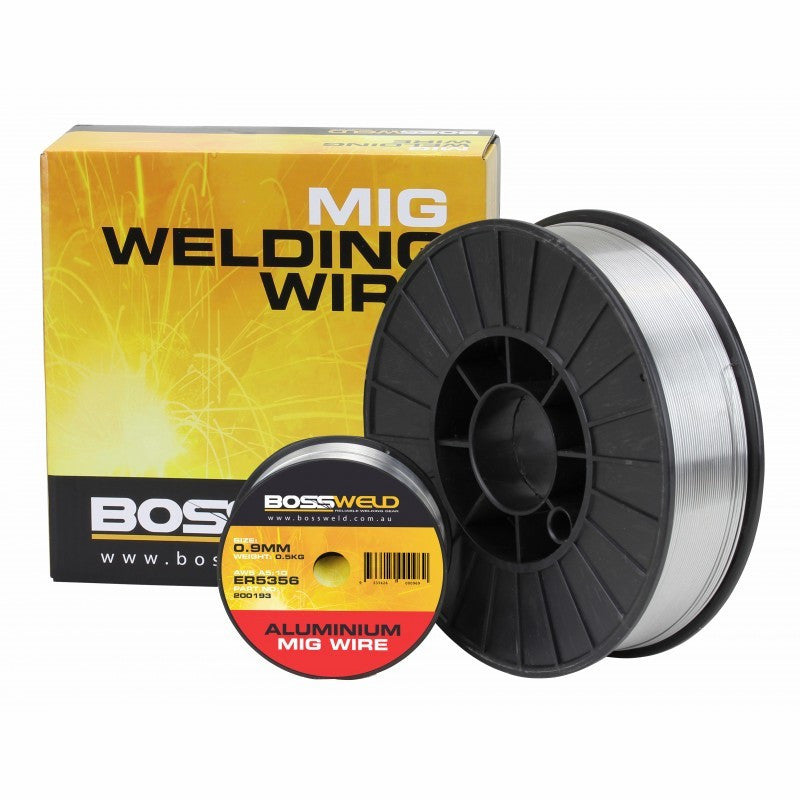 BOSS GAS MIG WELDER WELDING WIRE STAINLESS STEEL 0.9MM 5KG 200081
