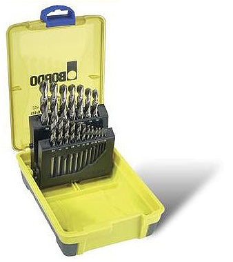 Bordo 2007-m2 HSS Metric Drill Set-19pce