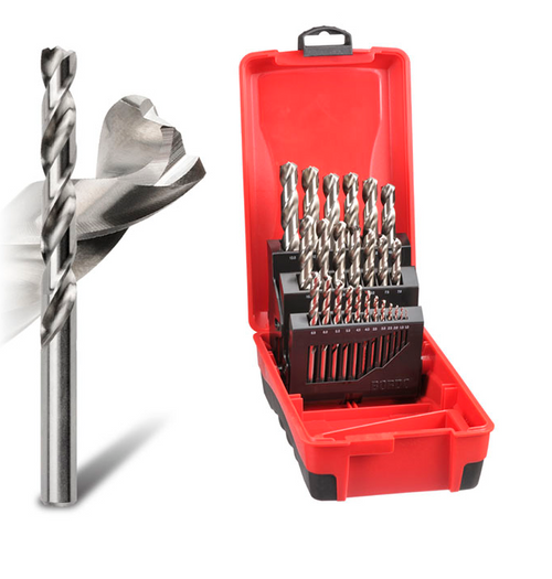 Bordo 2015-M3 Deltapoint Hi Performance Drill Set-25pce