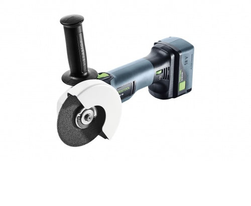 Festool 205271 AGC 18V 125mm Cordless Angle Grinder 5.2Ah Set