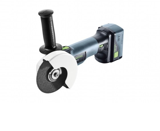 Festool 205271 AGC 18V 125mm Cordless Angle Grinder 5.2Ah Set