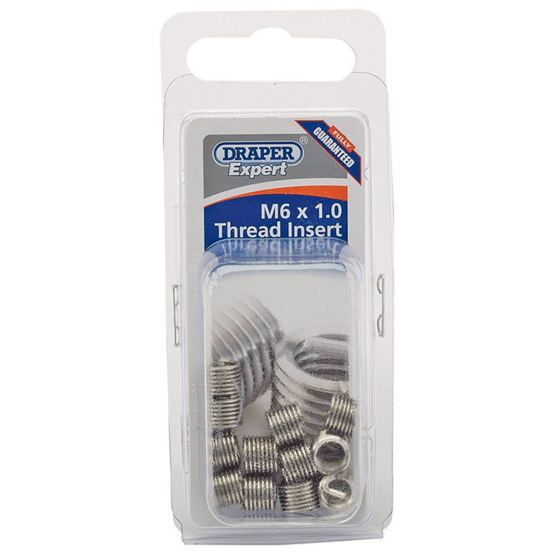 Draper Tools Expert M6 x 1.0 Metric Thread Insert Refill Pack (12) DRA21708