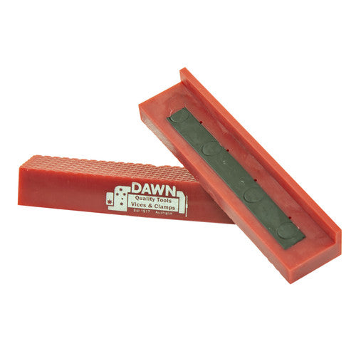 DAWN Polyurethane Plastic Magnetic Backed Soft Jaws For Vices-150mm Smooth 22150