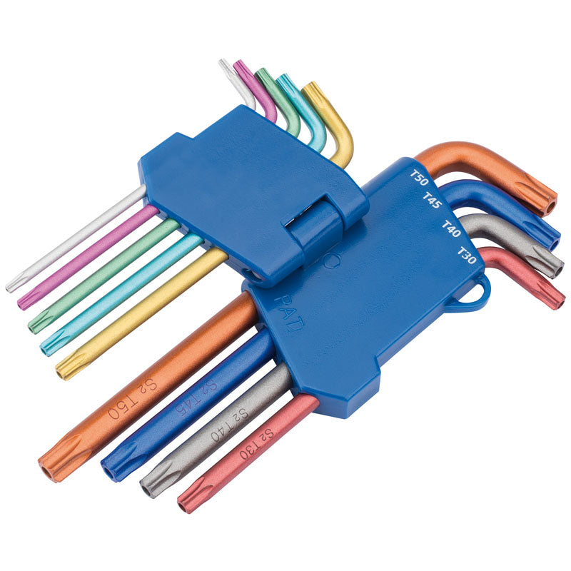 Draper Tools Draper TX-STAR® Security Coloured Key Set (9 Piece) DRA22204