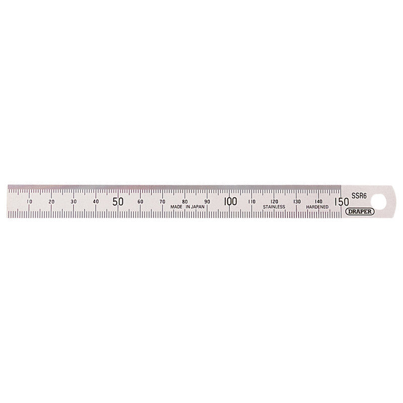 Draper Tools Expert 150mm/ 6 Stainless Steel Rule DRA22670