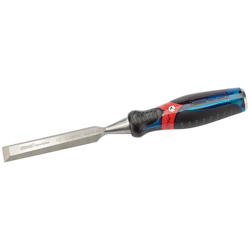 Draper Tools Expert 19mm Soft Grip Pound Thru Bevel Edge Wood Chisel DRA24406
