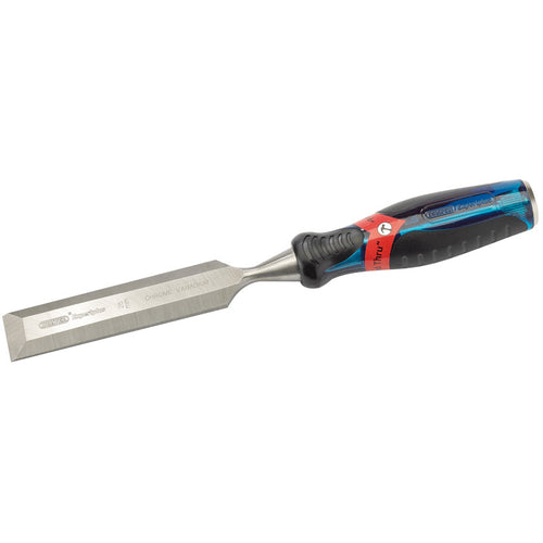 Draper Tools Expert 28mm Soft Grip Pound Thru Bevel Edge Wood Chisel DRA24409