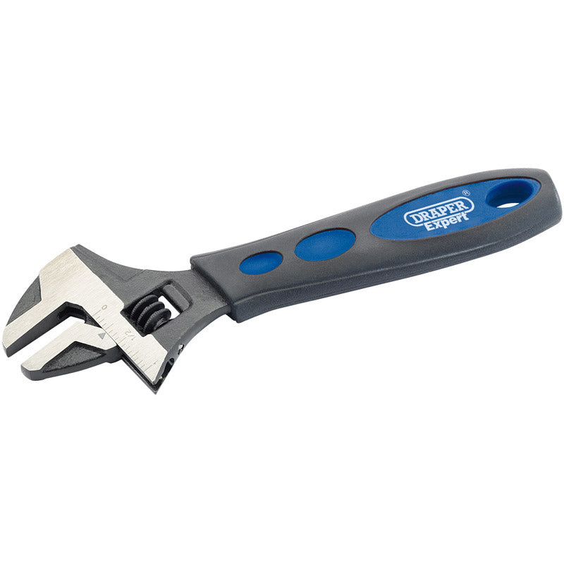 Draper Tools Expert 150mm Soft Grip Crescent-Type Adjustable Wrench DRA24893