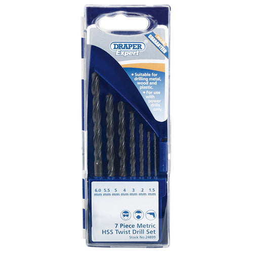 Draper Tools Metric Drill Set (7 Piece) DRA24899