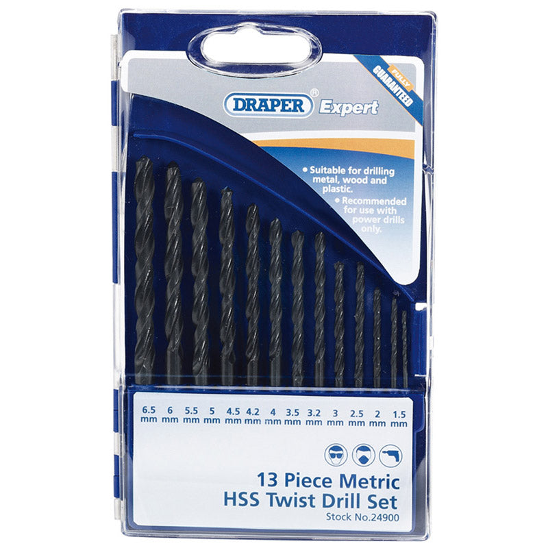 Draper Tools Metric Drill Set (13 Piece) DRA24900