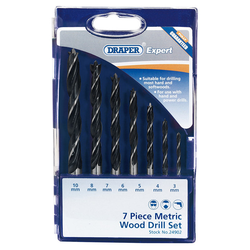 Draper Tools Metric Wood Drill Set (7 Piece) DRA24902