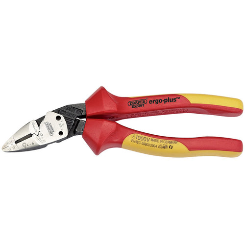 Draper Tools Expert 185mm Ergo Plus® Fully Insulated VDE Pliers DRA26482