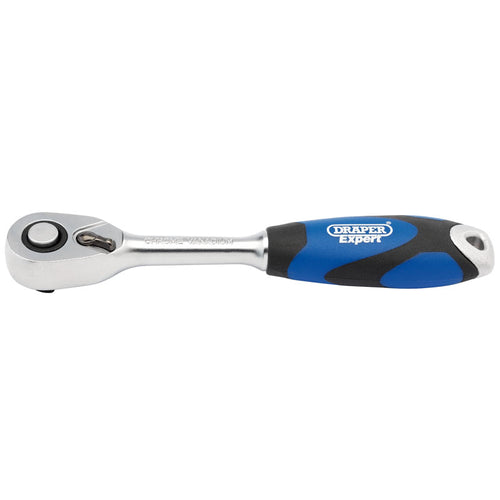 Draper Tools 1/4 Sq. Dr. 72 Tooth Soft Grip Reversible Ratchets DRA26502