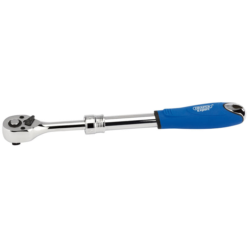 Draper Tools 3/8 Sq. Dr. 72 Tooth Extending Reversible Ratchet DRA26779