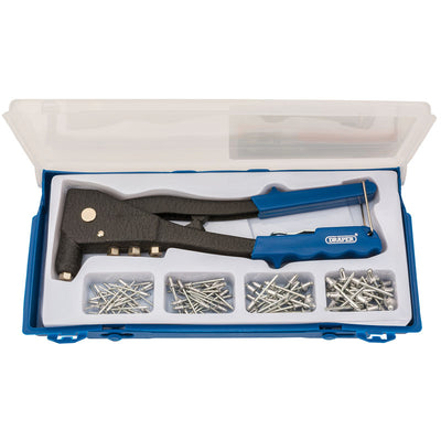 Draper Tools Hand Riveter Kit for Aluminium Rivets DRA27843