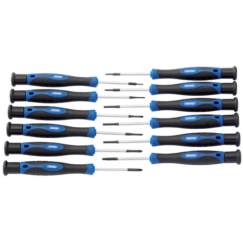 Draper Tools Precision Screwdriver Set (12 Piece) DRA28118