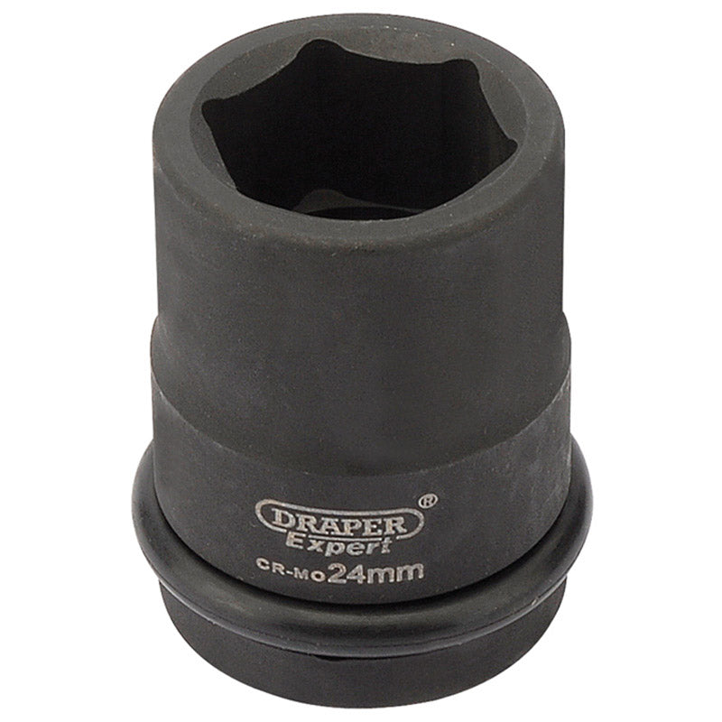 Draper Tools Expert 24mm 3/4 Square Drive Hi-Torq® 6 Point Impact Socket DRA28694
