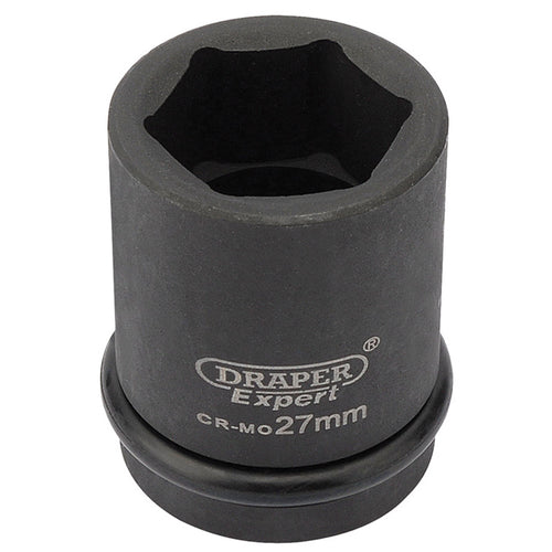 Draper Tools Expert 27mm 3/4 Square Drive Hi-Torq® 6 Point Impact Socket DRA28719