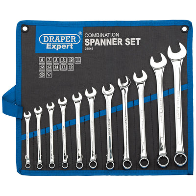 Draper Tools Metric Combination Spanner Set (11 Piece) DRA29545