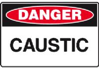 CAUSTIC SIGN 62DP