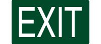 EXIT SIGN 304EM