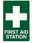 FIRST AID STATION SIGN 75ESAV