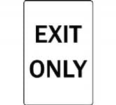 EXIT ONLY SIGN 219TMC