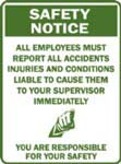 SAFETY NOTICE SIGN 370P